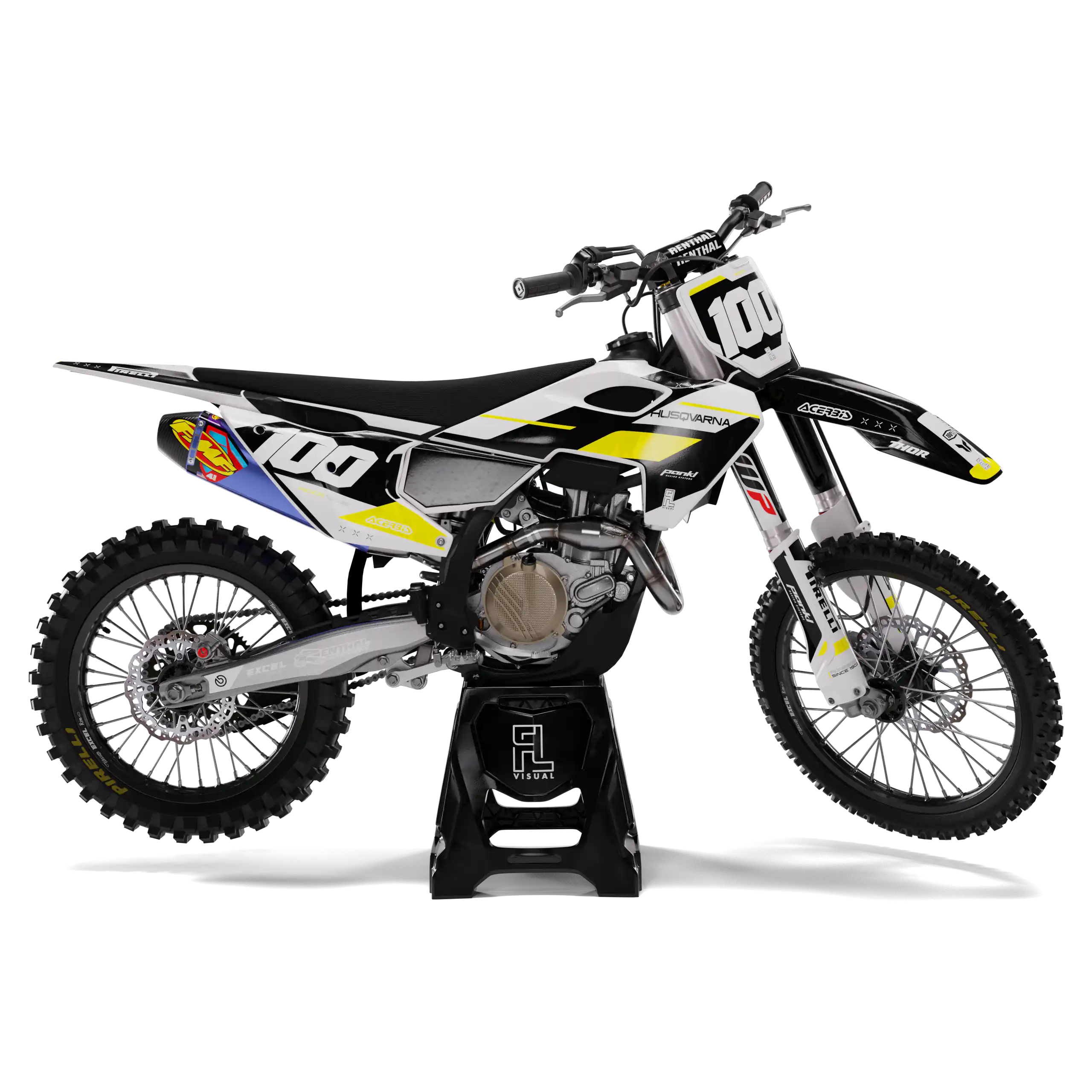 Husqvarna - Graphics Kit - Strive Black
