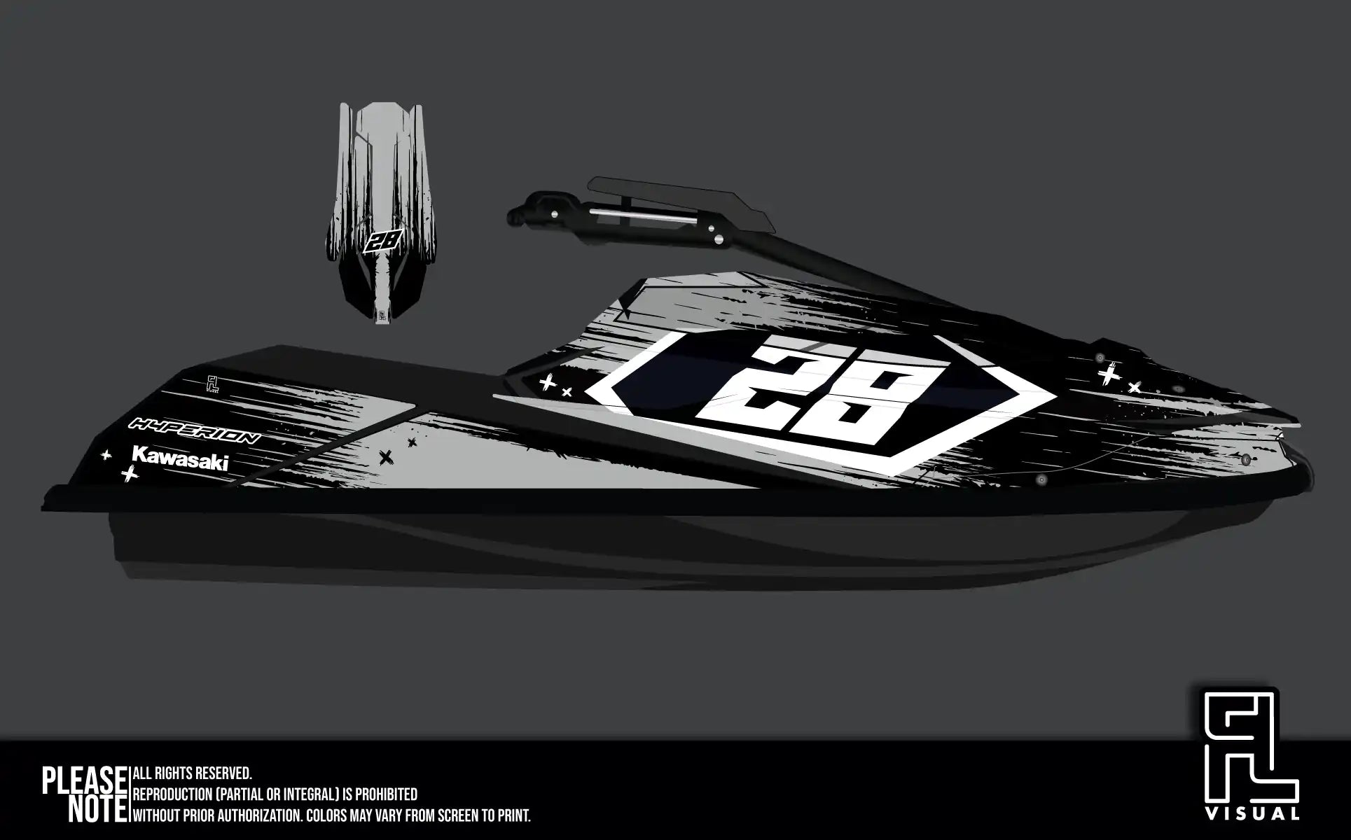 Hyperion - Tidalex Black - Graphics Kit