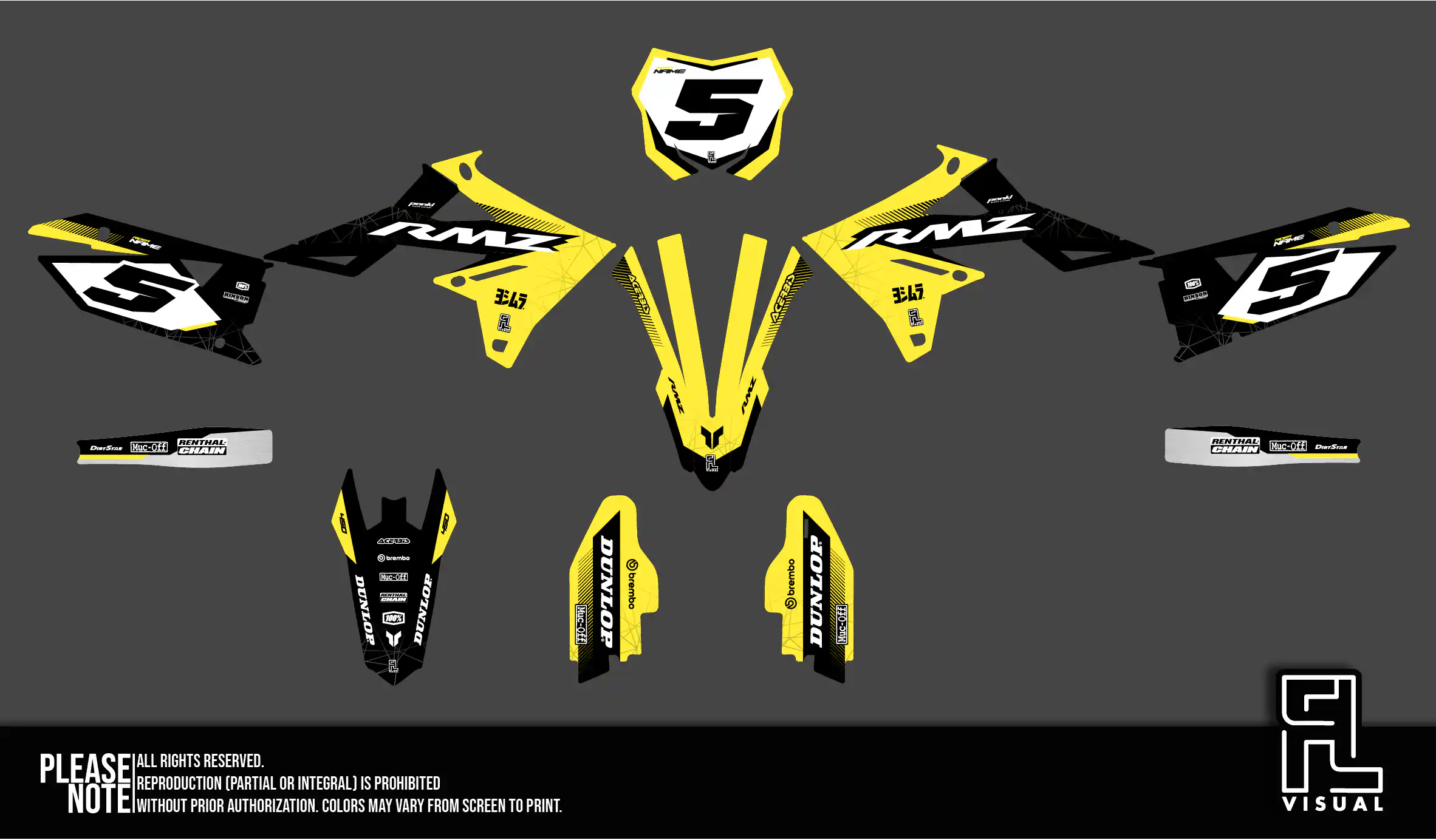 Suzuki - Graphics Kit - Ascent