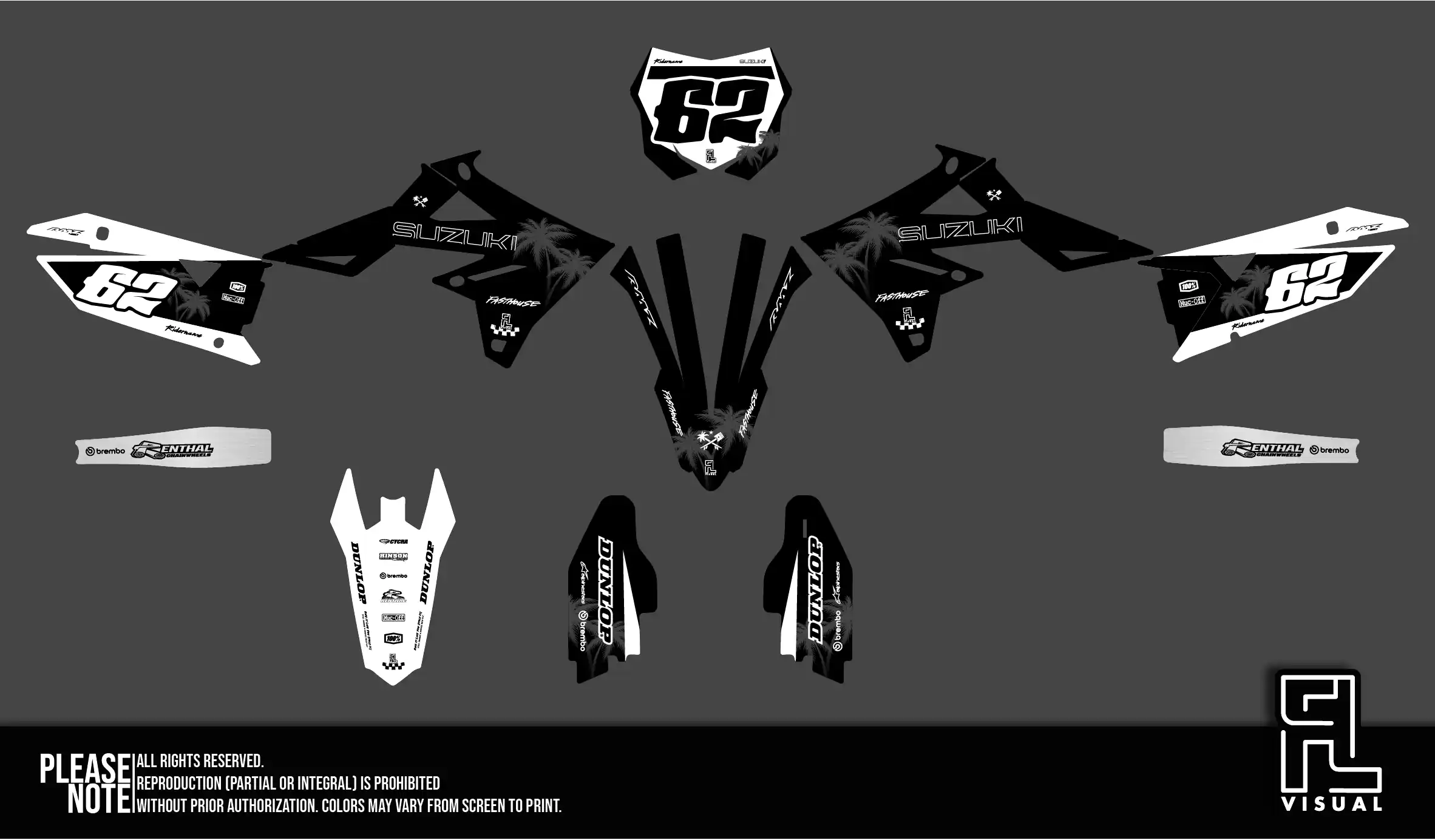 Suzuki - Graphics Kit - Phantom