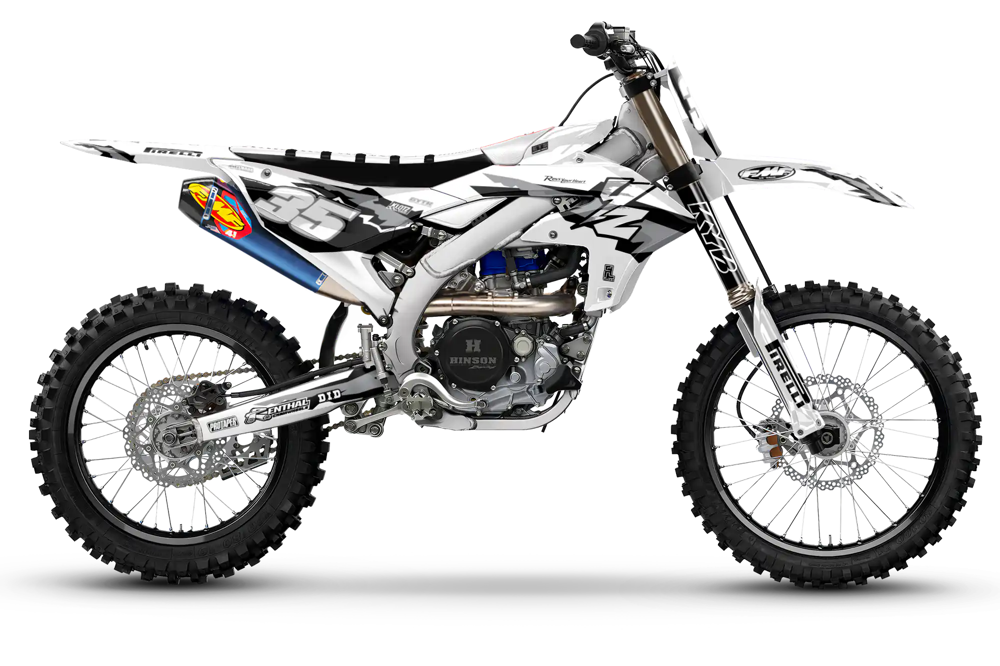 Yamaha - Graphics Kit - Retro1 - White