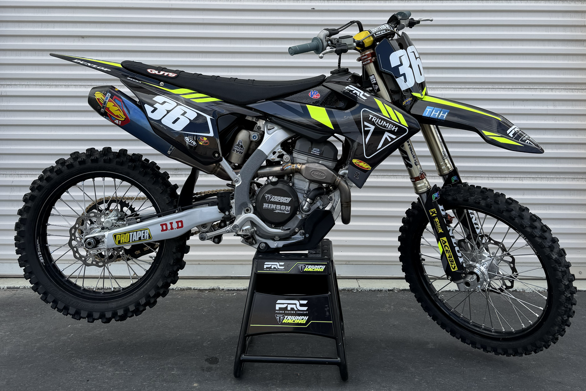 27 Factory PRC Triumph - NEON - Replica Graphics Kit