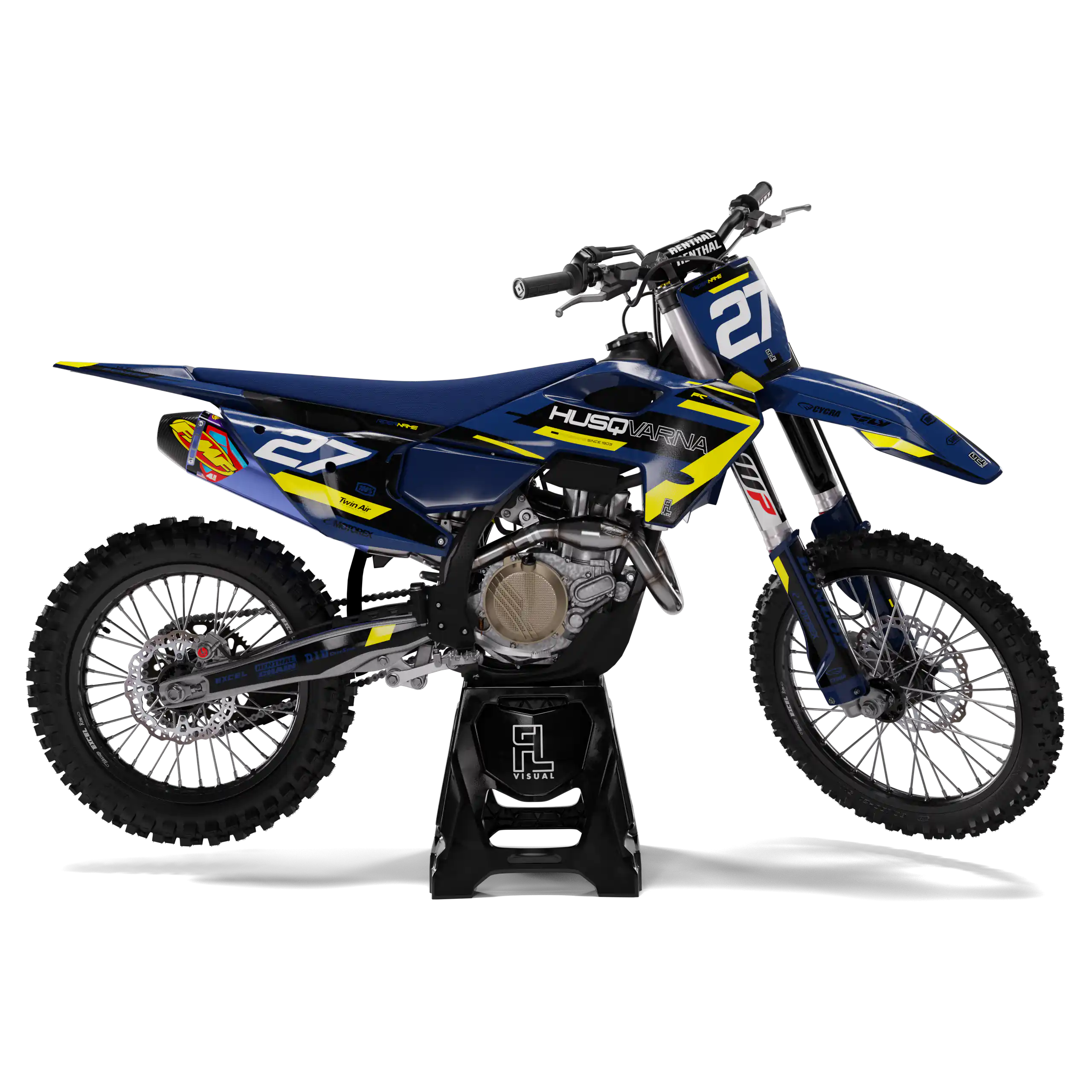 Husqvarna - Graphics Kit -  Clutch Blue