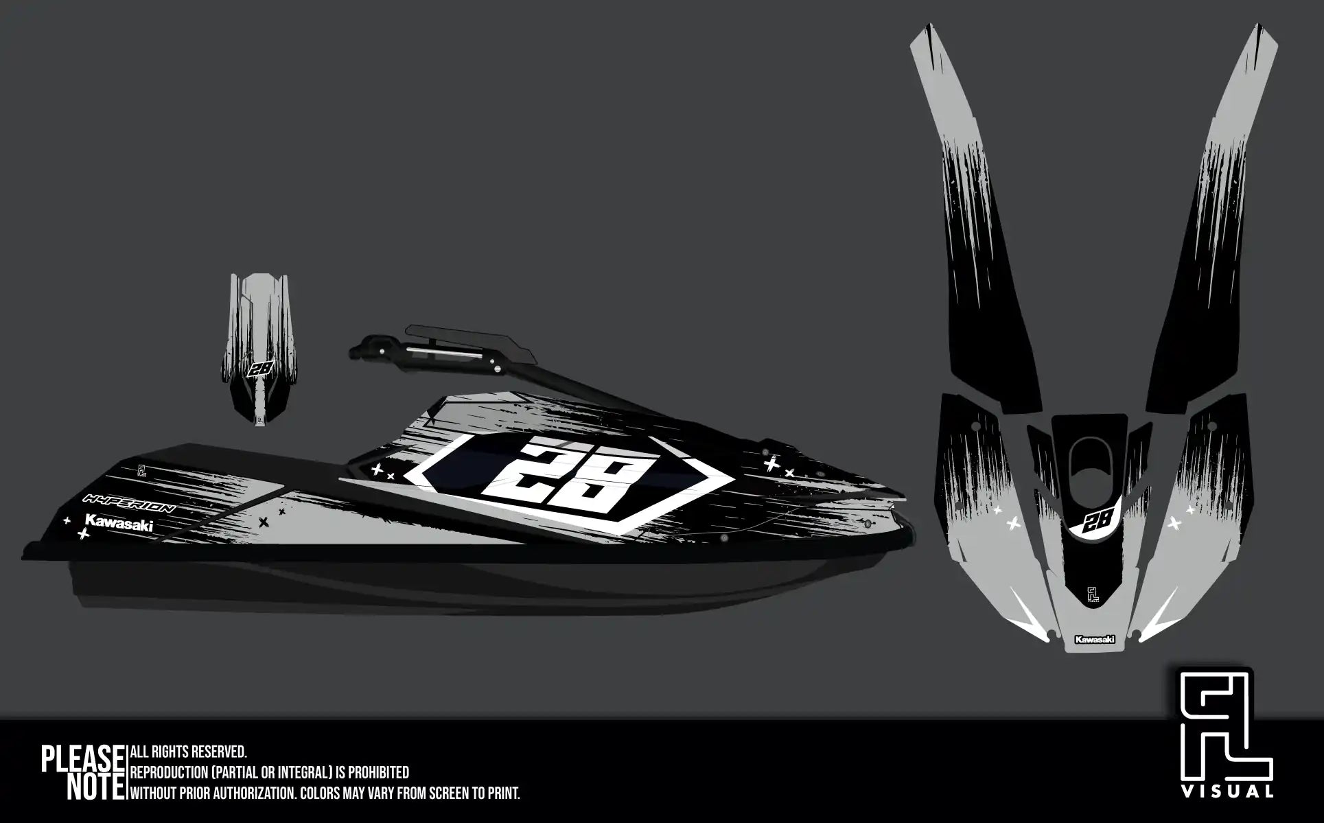 Hyperion - Tidalex Black - Graphics Kit