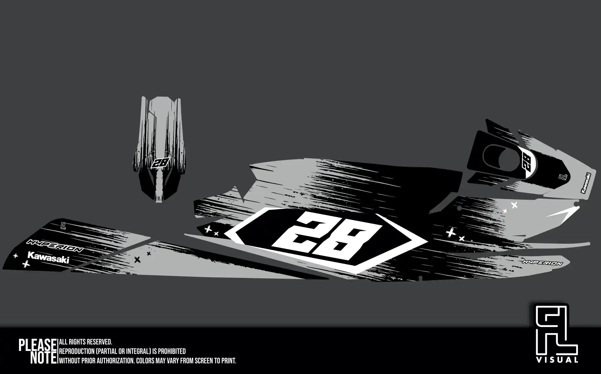 Hyperion - Tidalex Black - Graphics Kit