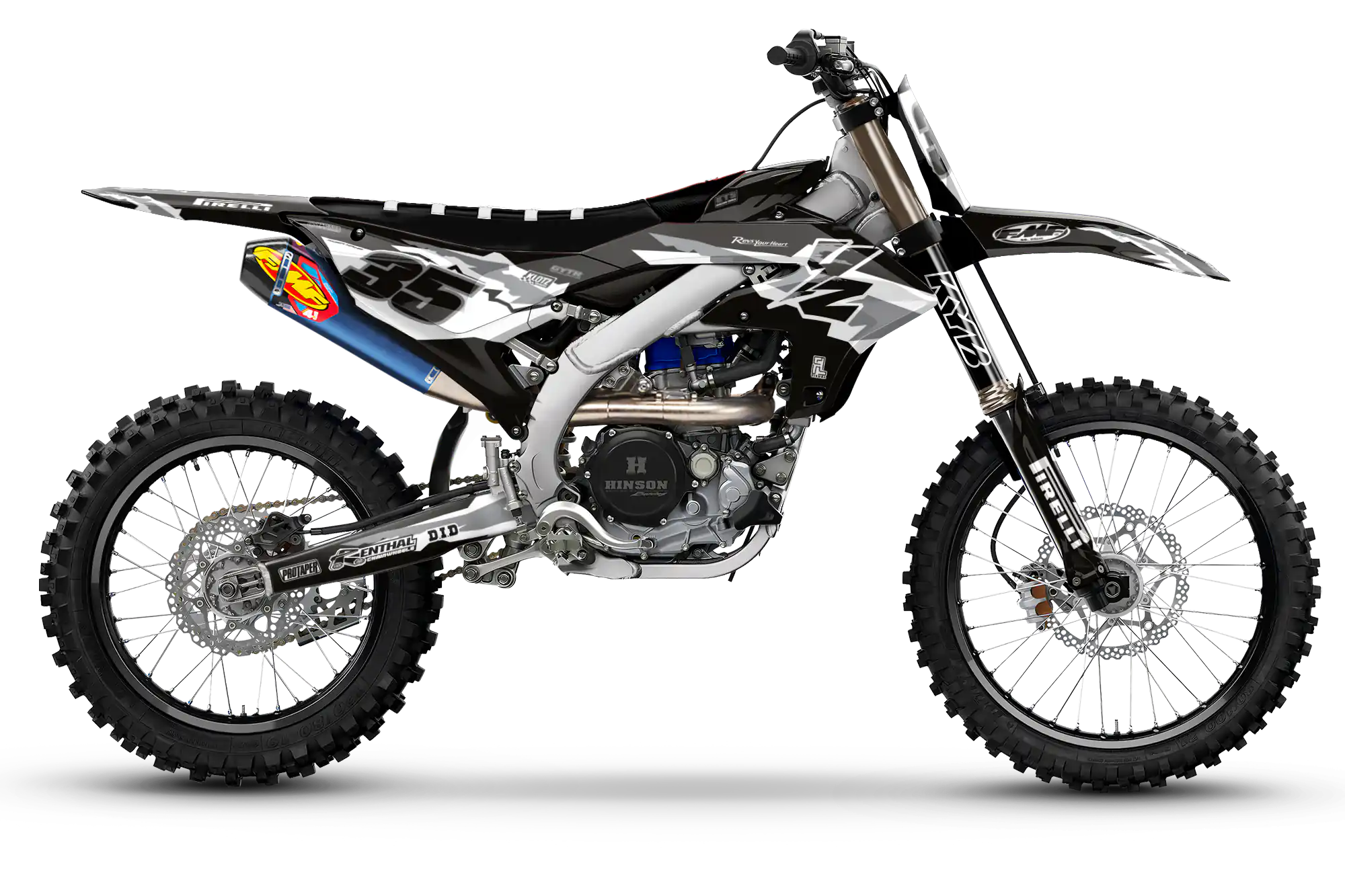 Yamaha - Graphics Kit -  Retro1 - Black