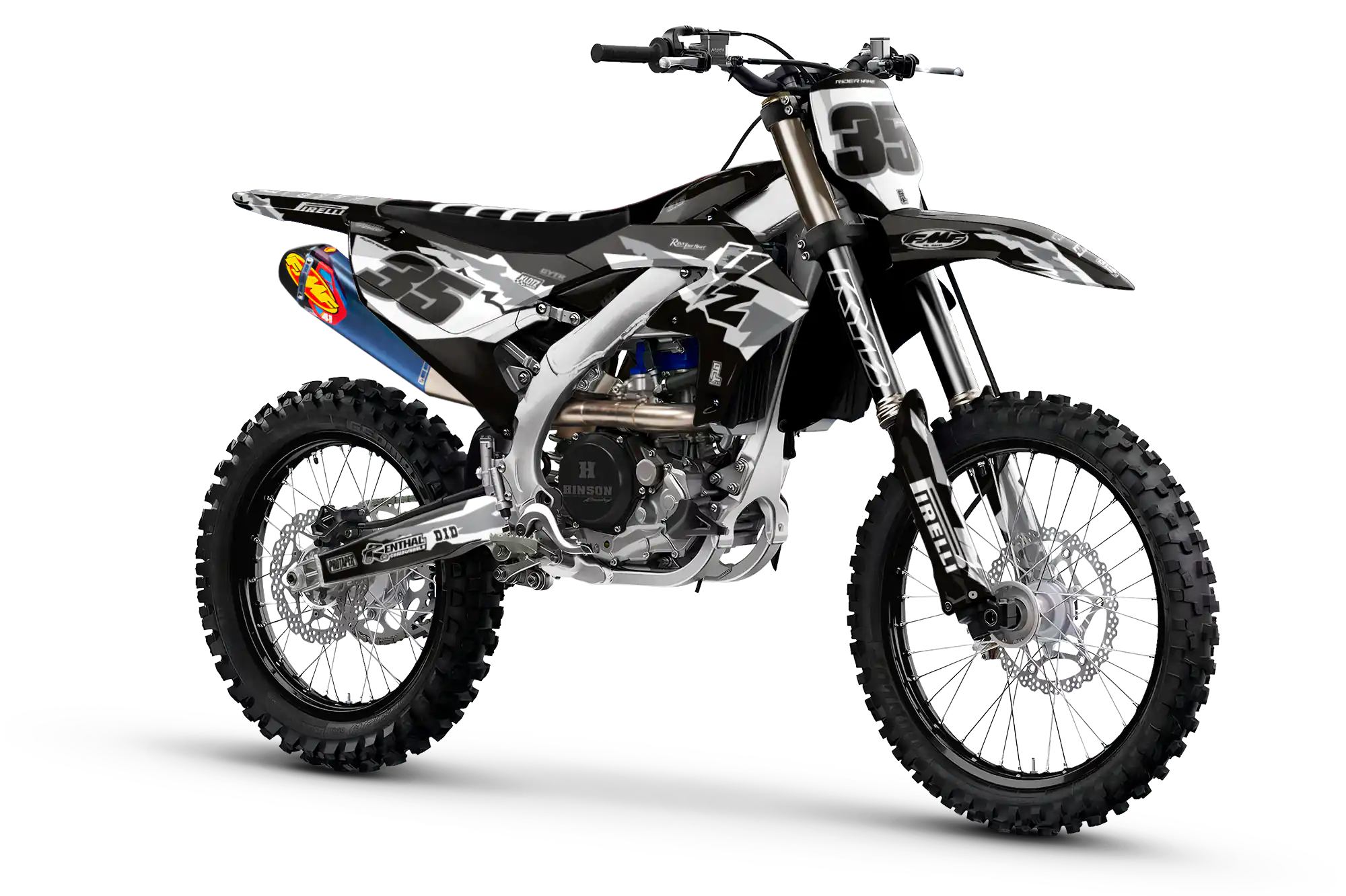 Yamaha - Graphics Kit -  Retro1 - Black