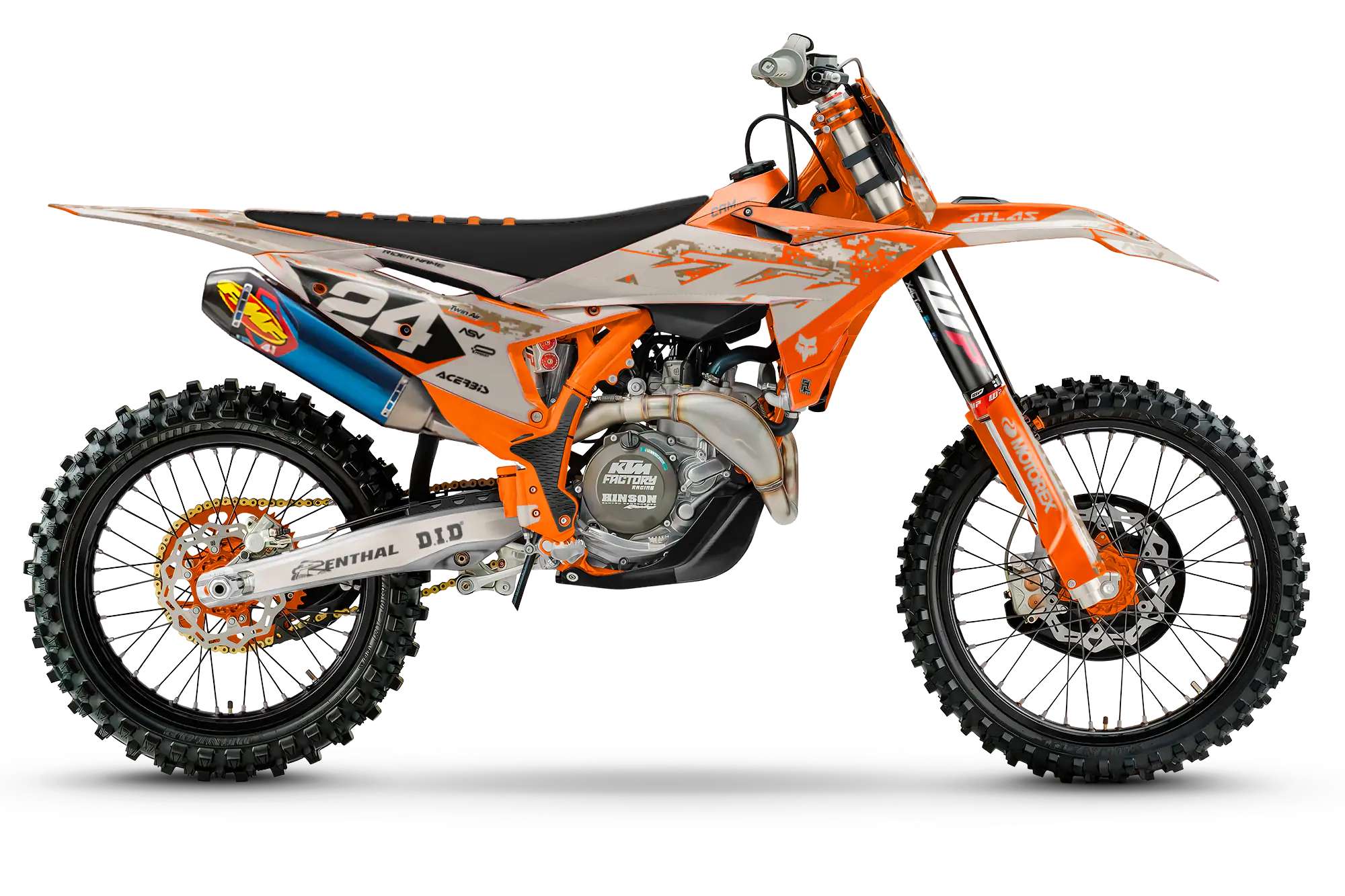KTM - Graphics Kit -  Camo Grey
