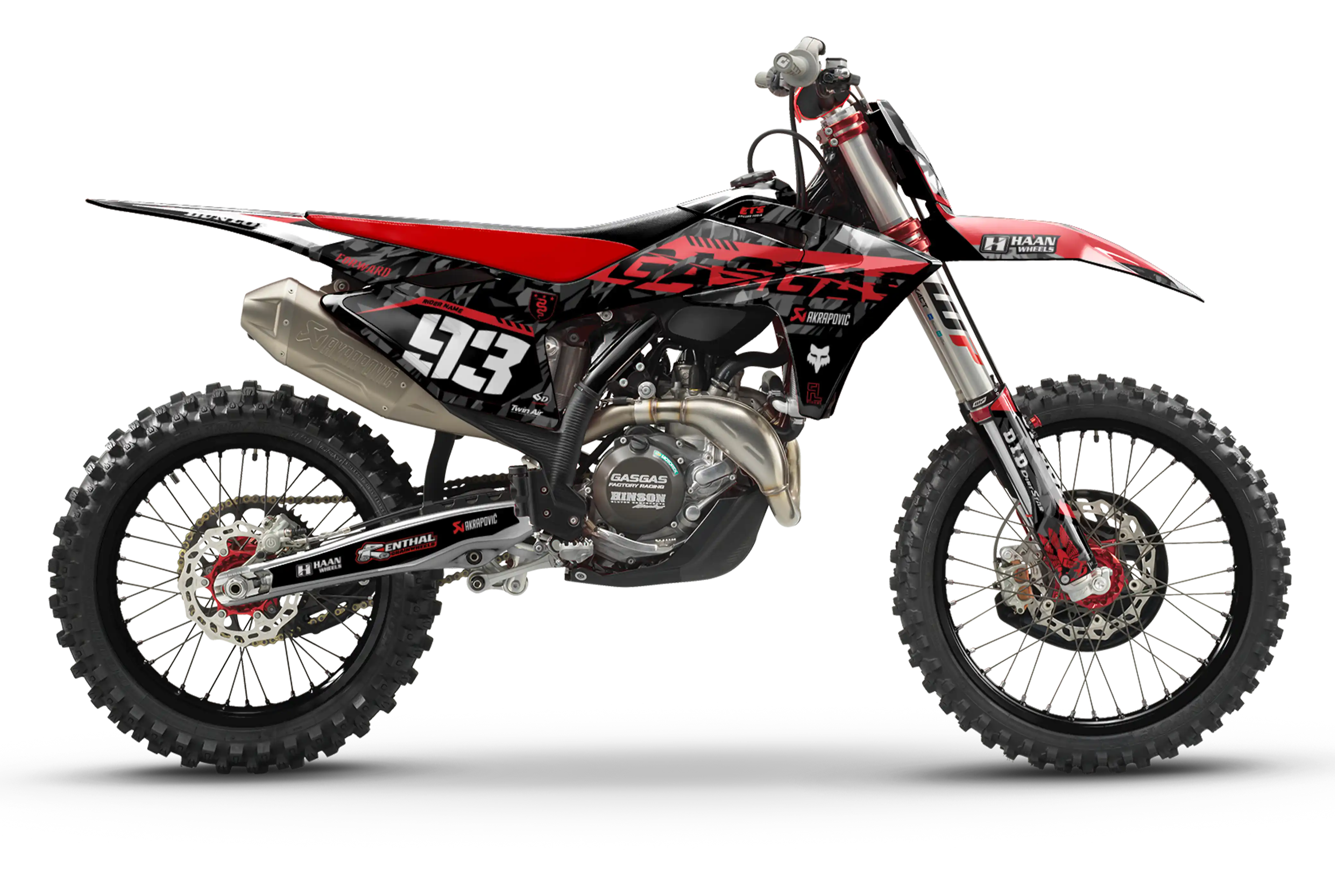 GasGas - Graphics Kit - Camo Red