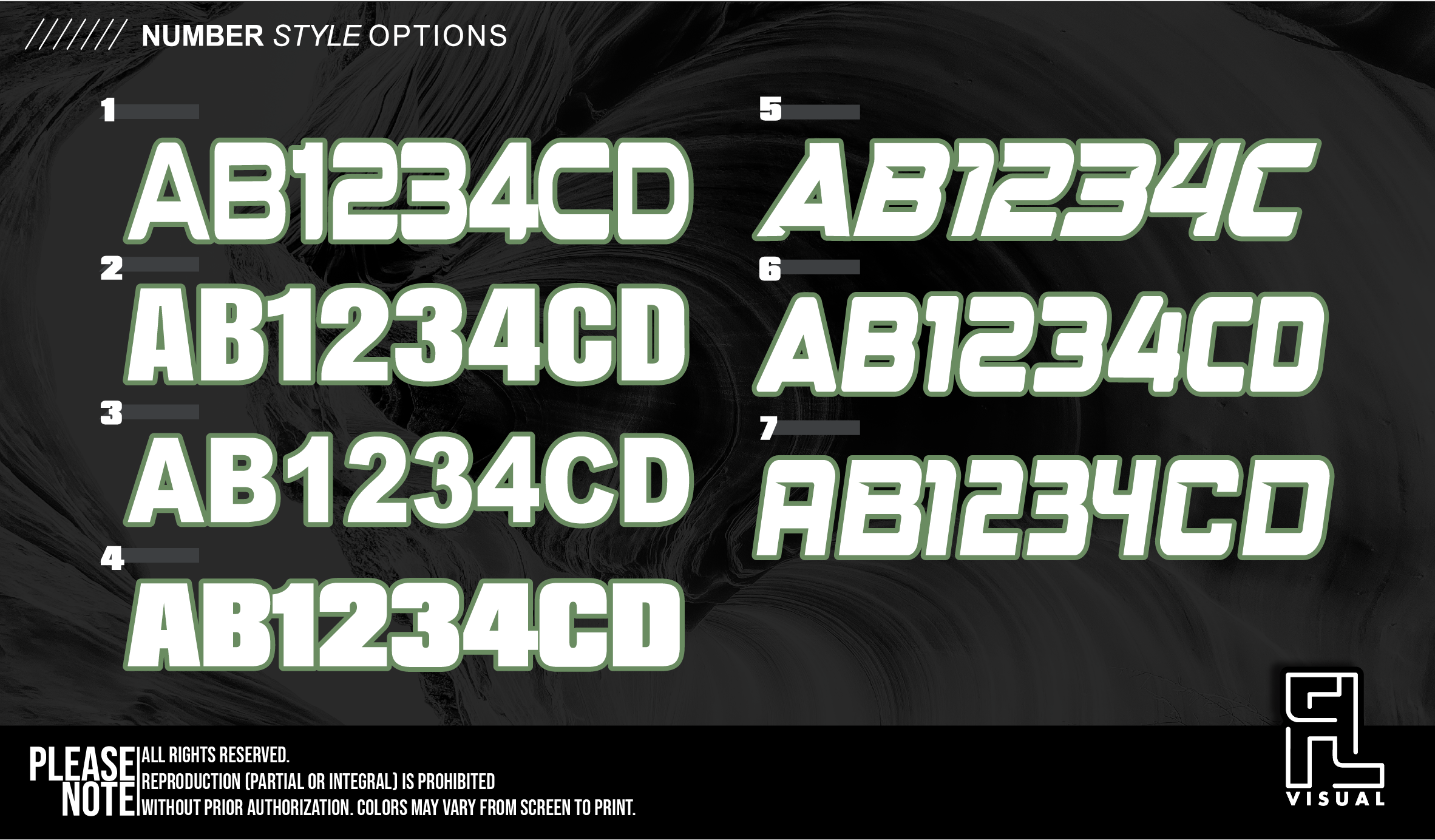 Boat Registration Stickers (pack of 2)