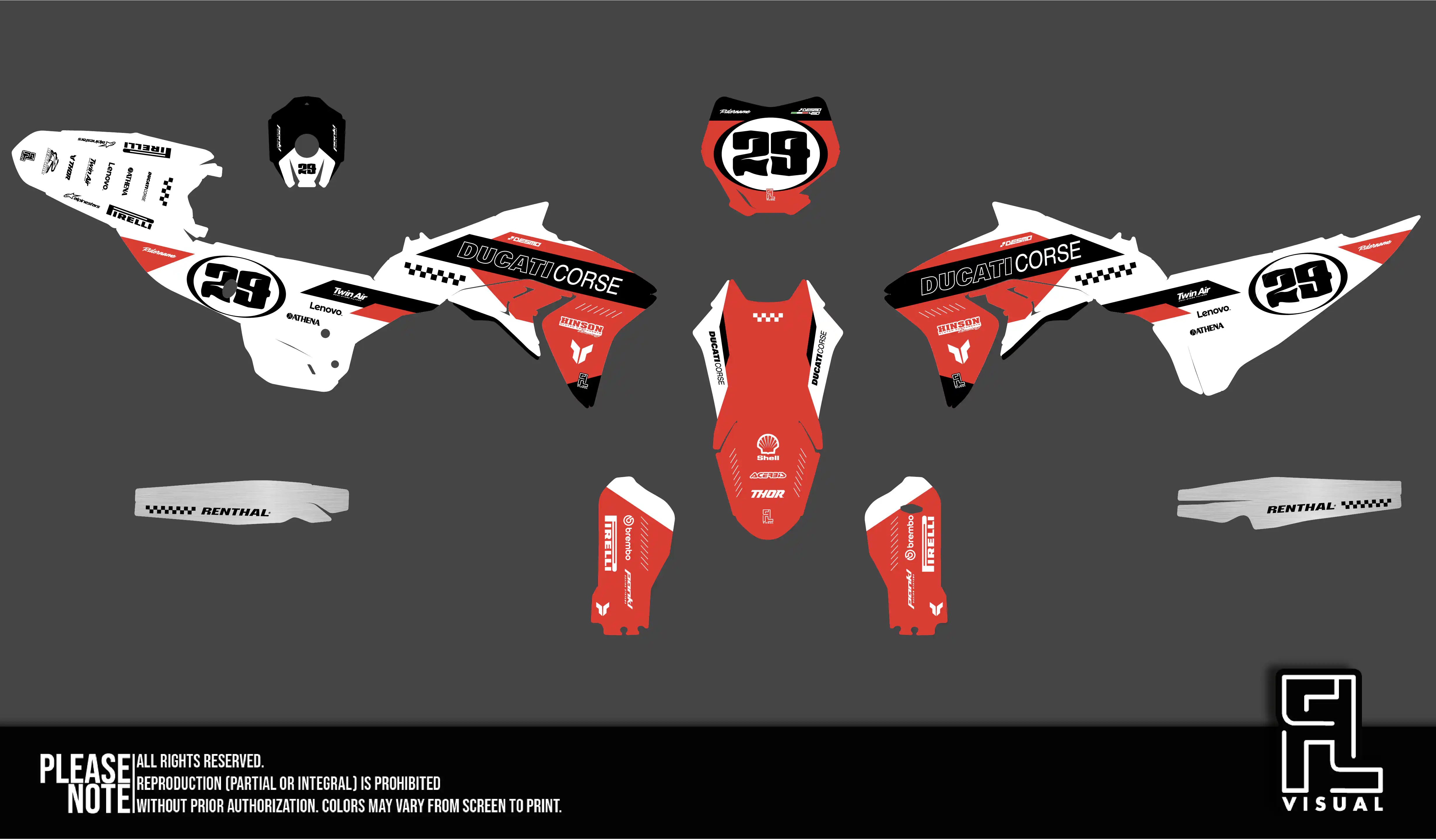 Ducati  - Graphics Kit - Mirage