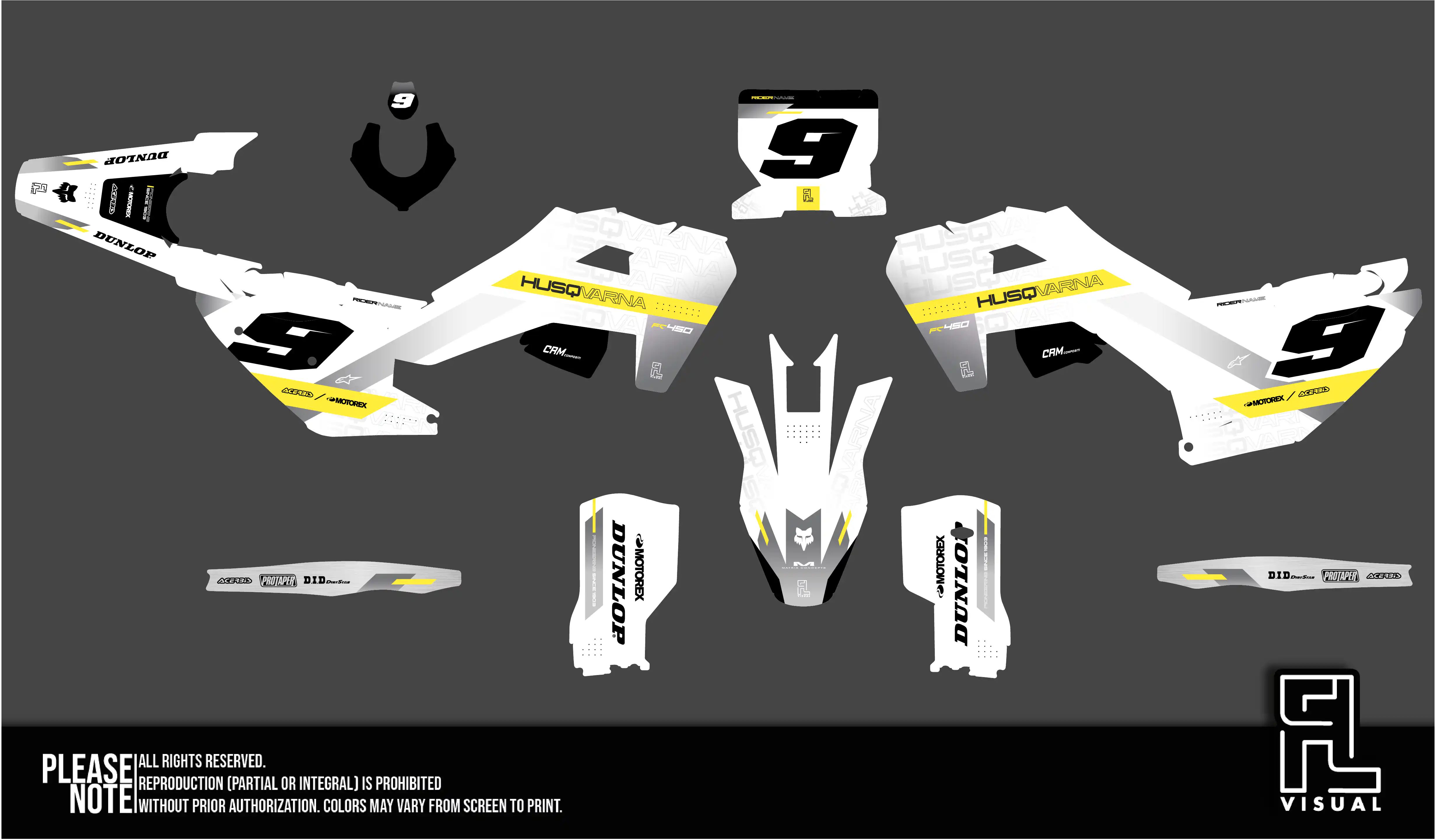 Husqvarna - Graphics Kit -  Altar