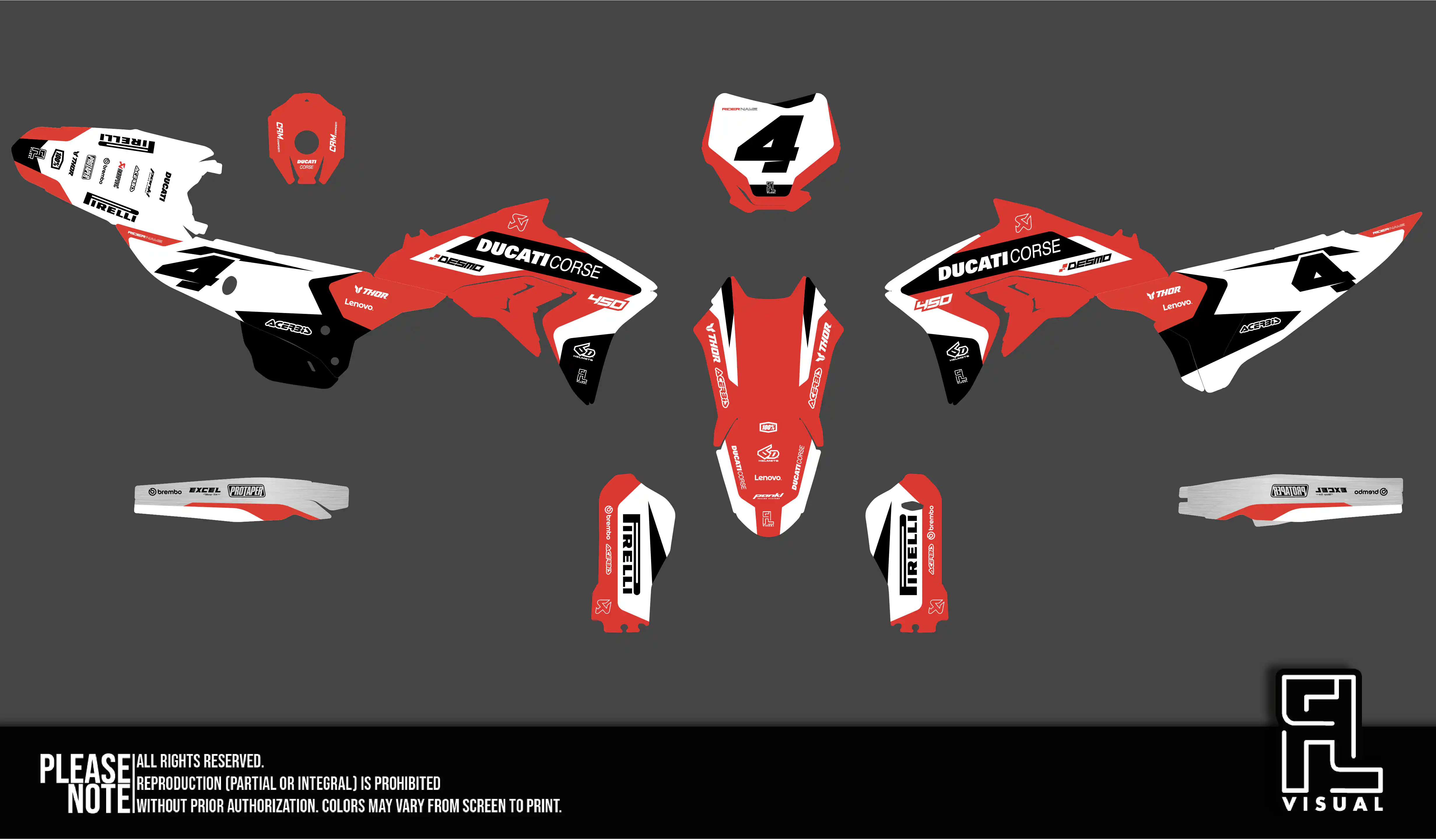 Ducati - Graphics Kit - Rivalis